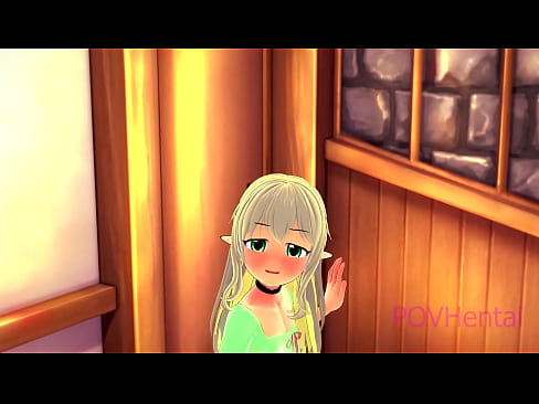 ❤️ (ໃສ່ກັບດັກ) Elvish maid ຊ່ວຍໃຫ້ທ່ານລ້າງຫນ້າຂອງທ່ານ. ຮູບໂປ້ຍາກ ຢູ່ພວກເຮົາ ❌